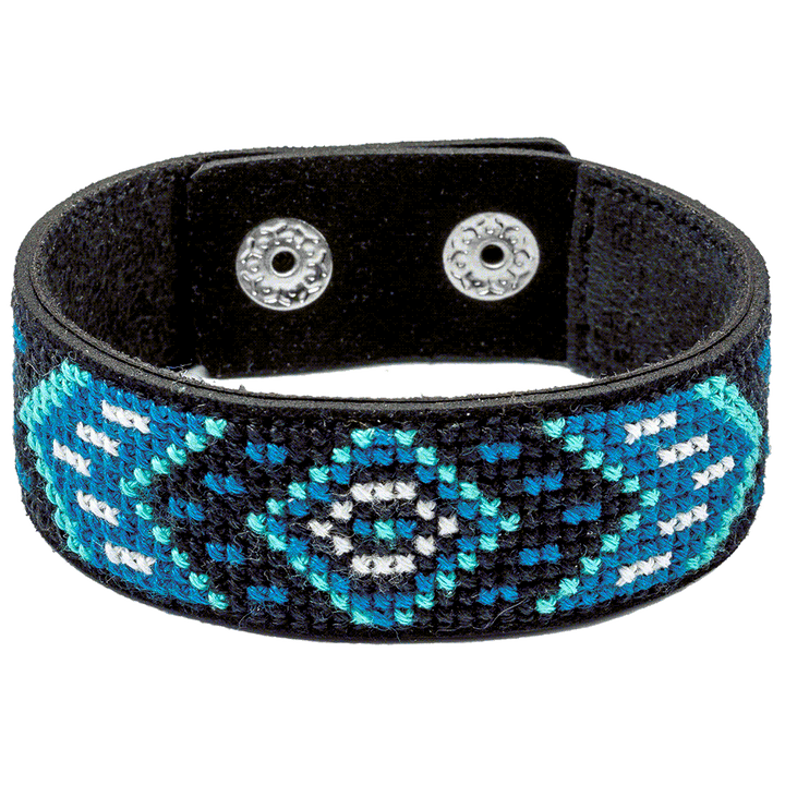 Cross-stitch kit on artificial leather FLHL-029