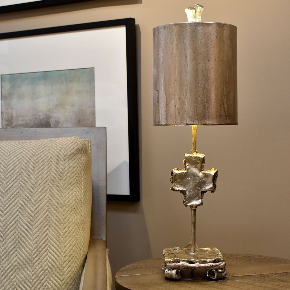 Cross Table Lamp By Flambeau Lighting - Quirks!