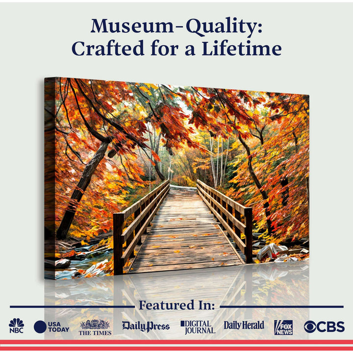 Crossing Autumn Wall Art