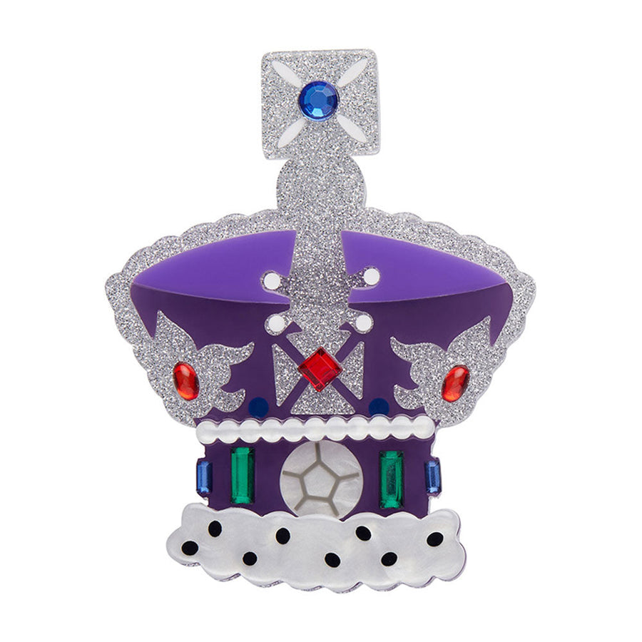 Crown Jewels Brooch by Erstwilder