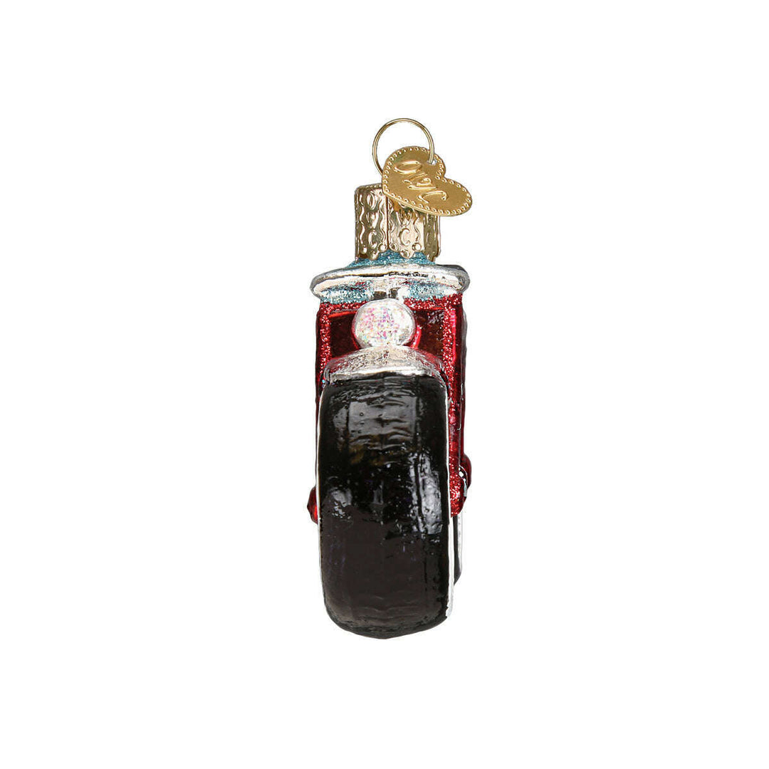 Old World Christmas Cruiser Bike Blown Glass Ornament