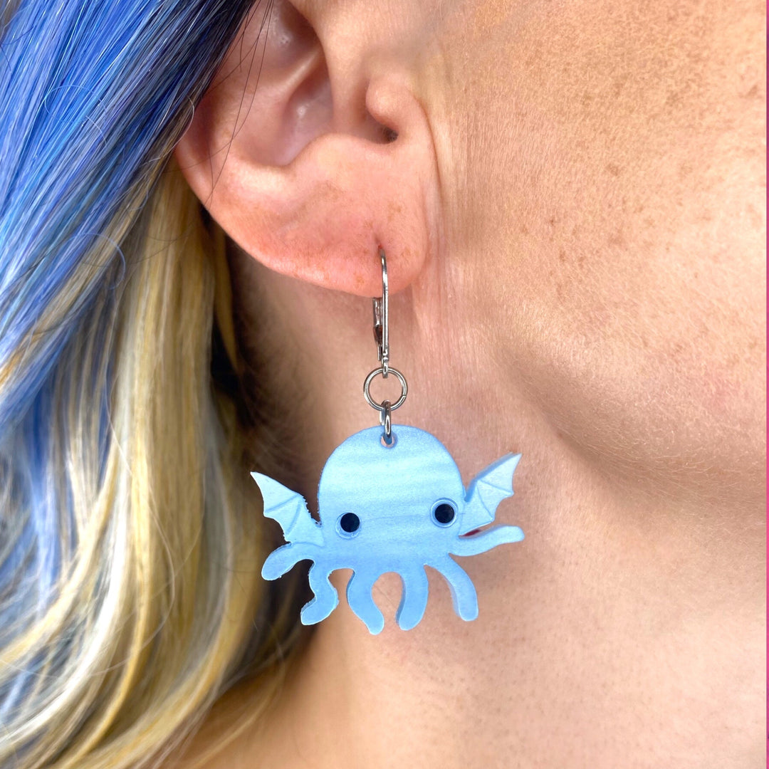 Cryptid Club Cthulhu Earrings