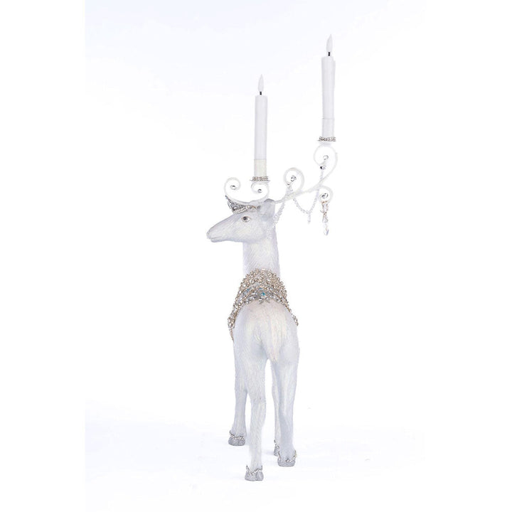 Crystal Christmas Standing Deer Candleholder by Katherine's Collection image 3