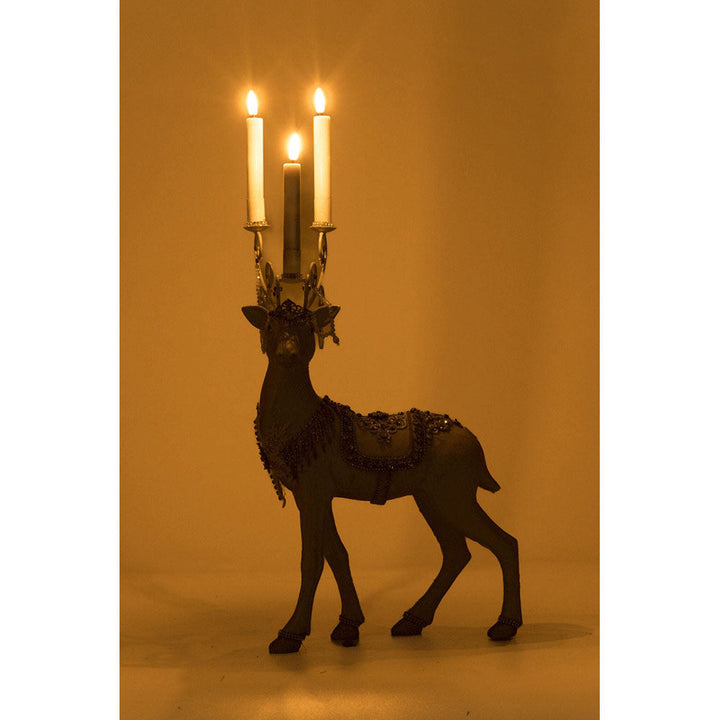 Crystal Christmas Standing Deer Candleholder by Katherine's Collection image 4