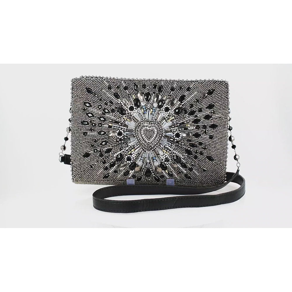 Crystal Reflection Crossbody Handbag by Mary Frances image 8