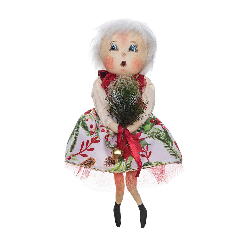 Crystal Winter Gathered Traditions Art Doll by Joe Spencer 