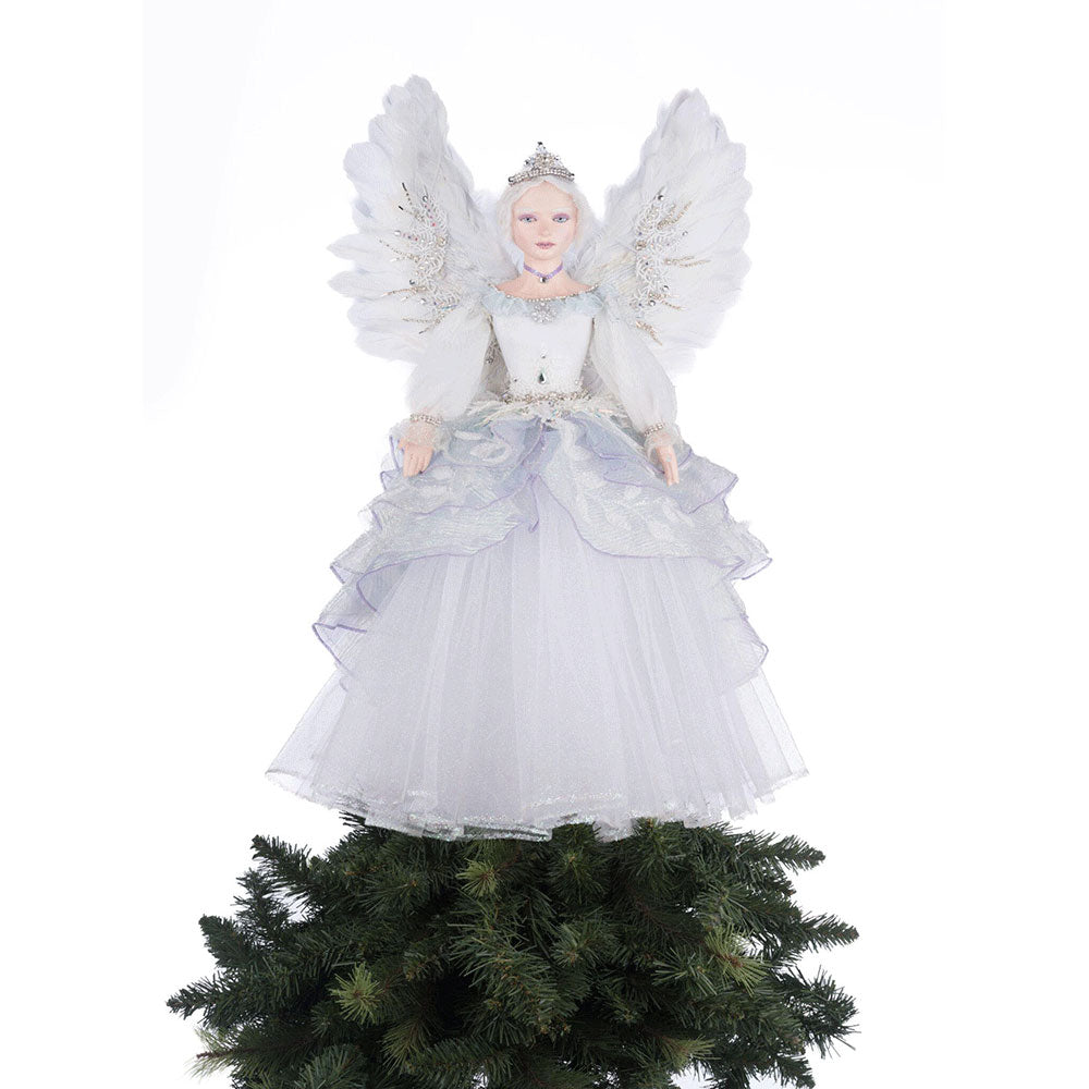 Crystalline Angel Tree Topper by Katherine's Collection image 4