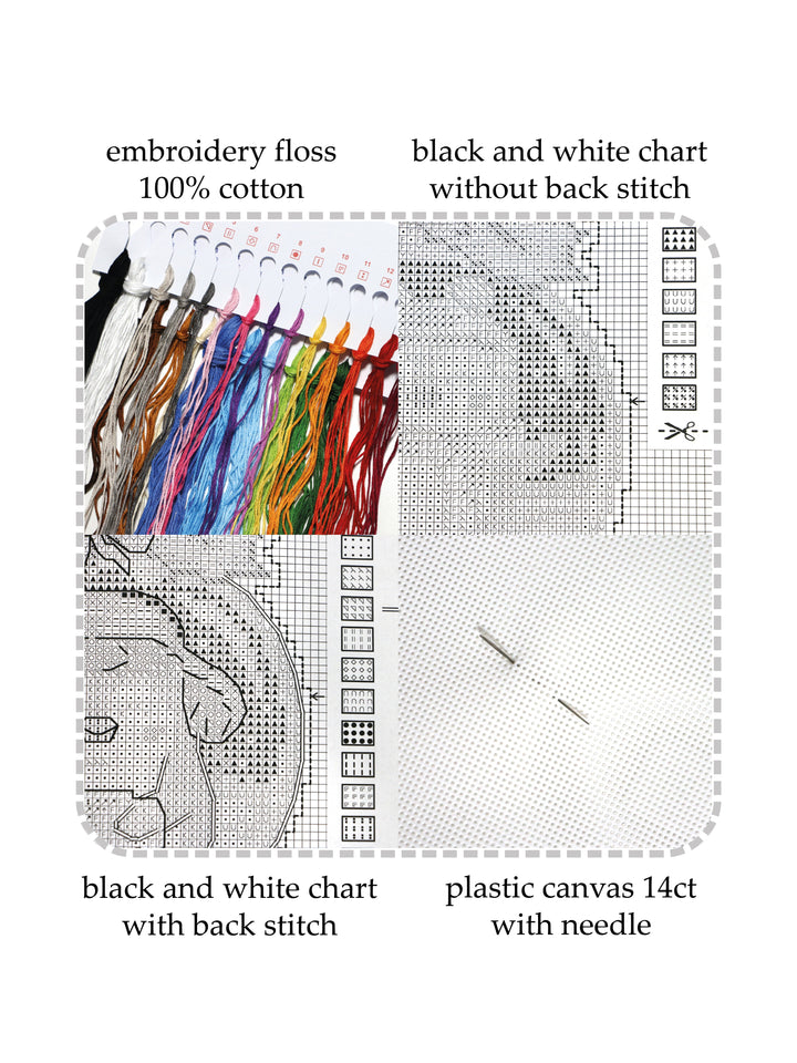 Ghosts 144CS Counted Cross-Stitch Kit