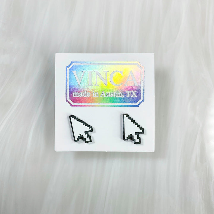 Cursor Arrow Earrings