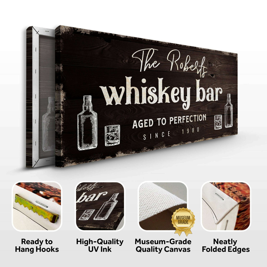 Custom Bar Signs for Home Bar: Perfect Man Cave Wall Decor and Perfect Unique Gift For Husband