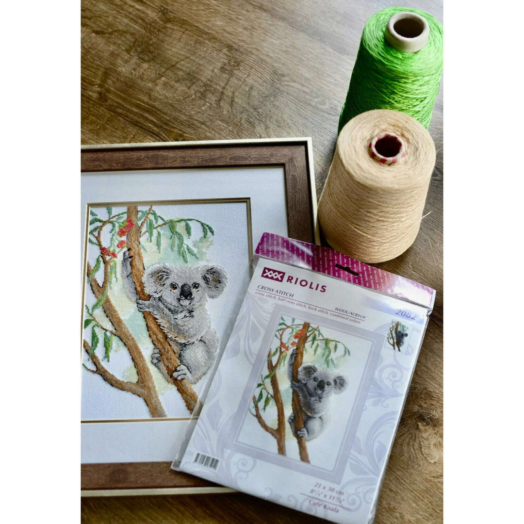 Cute Koala R2082 Counted Cross Stitch Kit