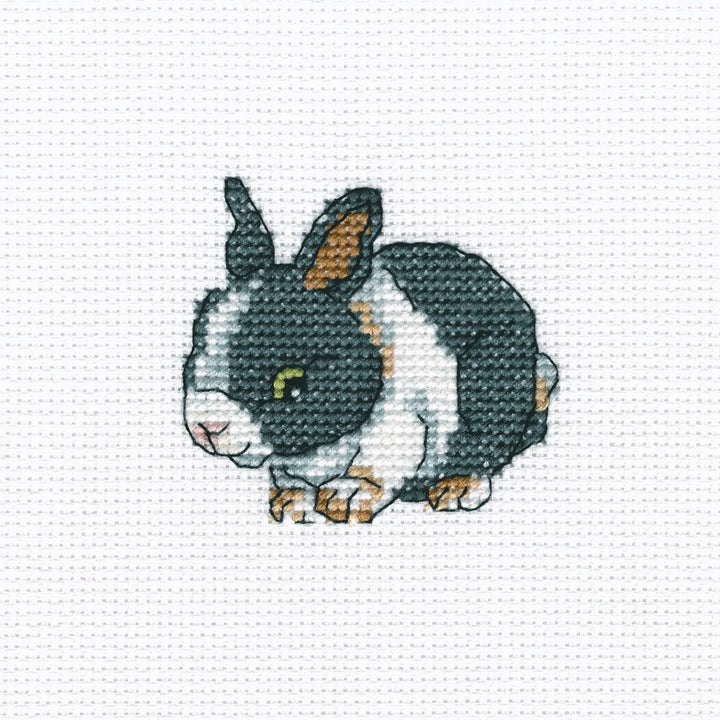 Cute rabbit H262 Counted Cross Stitch Kit