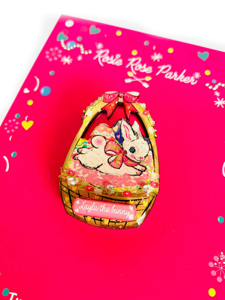 Layla's Easter Basket Brooch