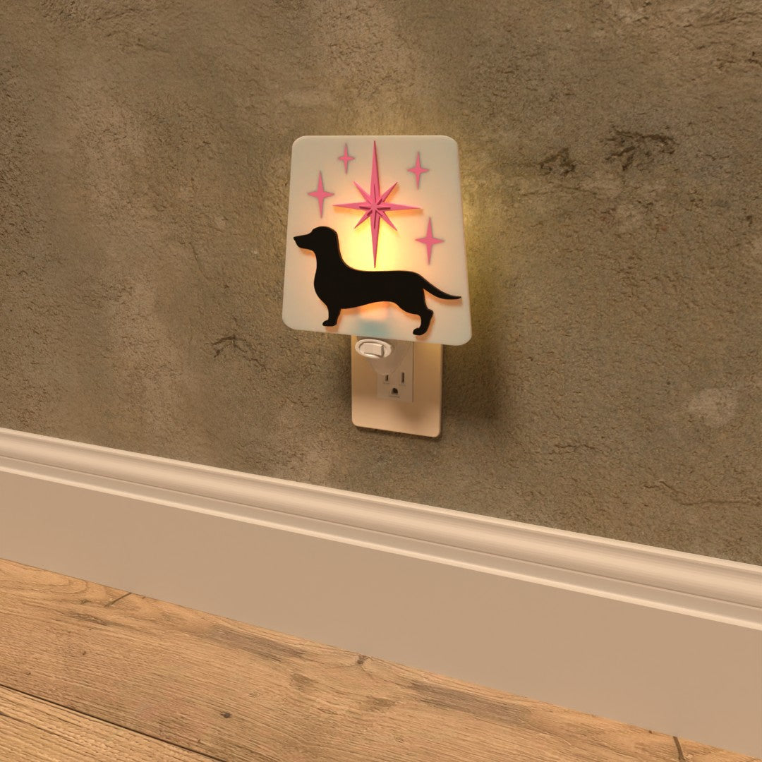 Atomic Dachshund Night Light