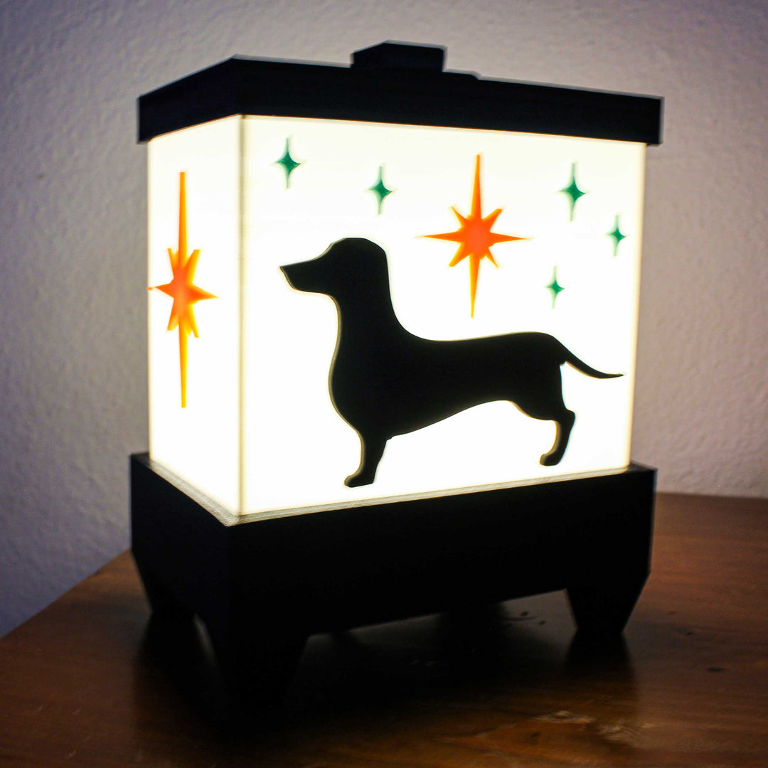 Atomic Dachshund Lamp