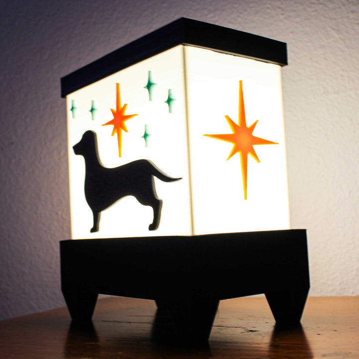 Atomic Dachshund Lamp