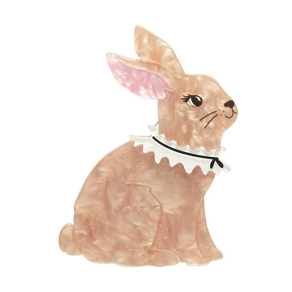 Dainty Bunny Brooch by Erstwilder image