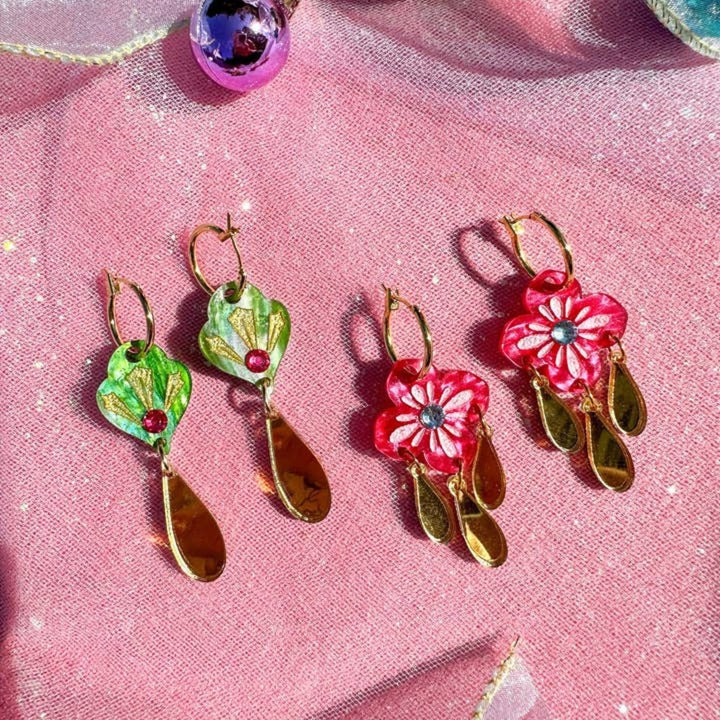 Dainty Folk Earrings 1