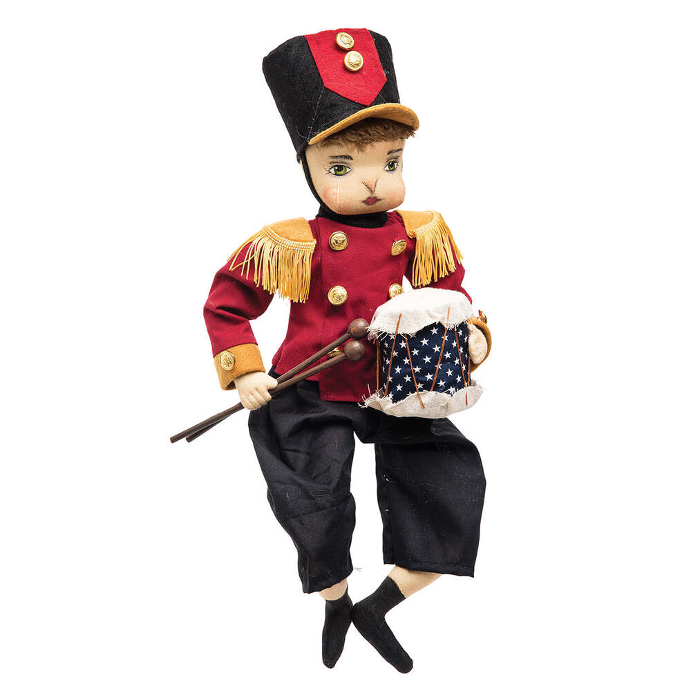 Danny Little Drummer Boy Gathered Traditions Art Doll by Joe Spencer 