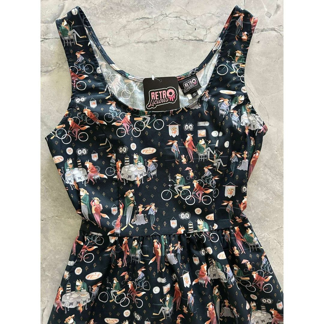 Dapper Fit & Flare Dress - XS only, 1 left!