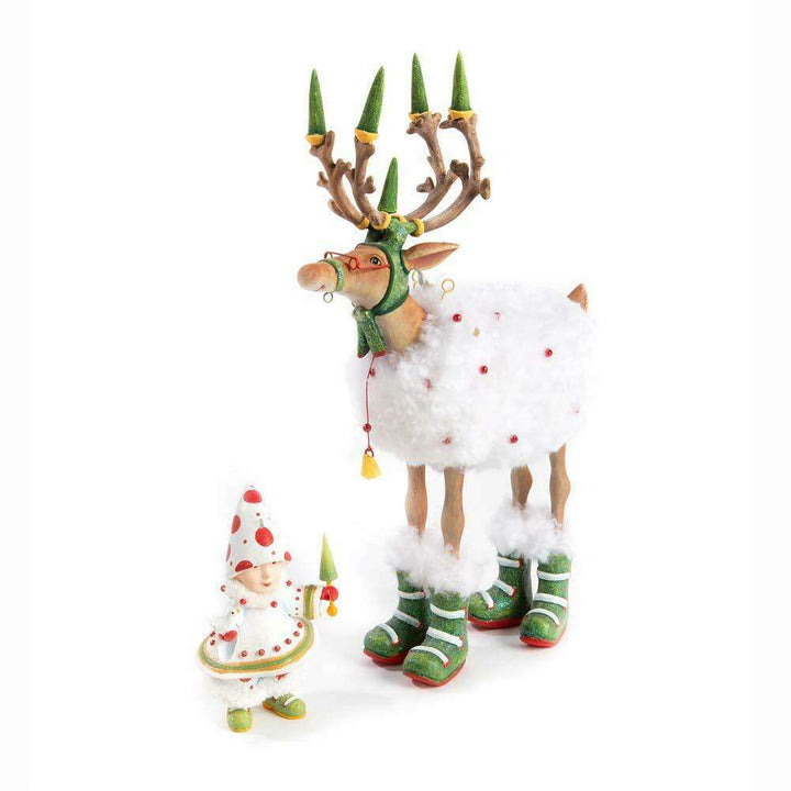 Dash Away Blitzen Reindeer Figure by Patience Brewster - Quirks!