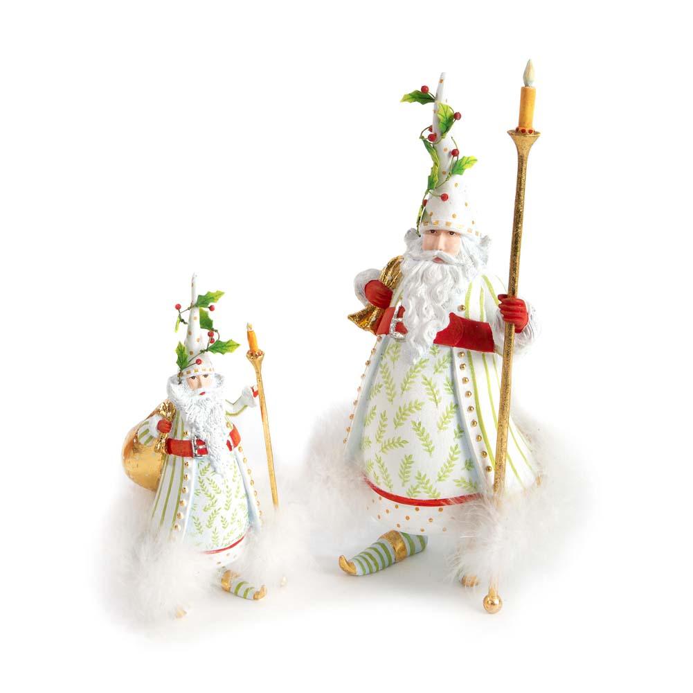 Dash Away Candlelight Santa Ornament by Patience Brewster - Quirks!