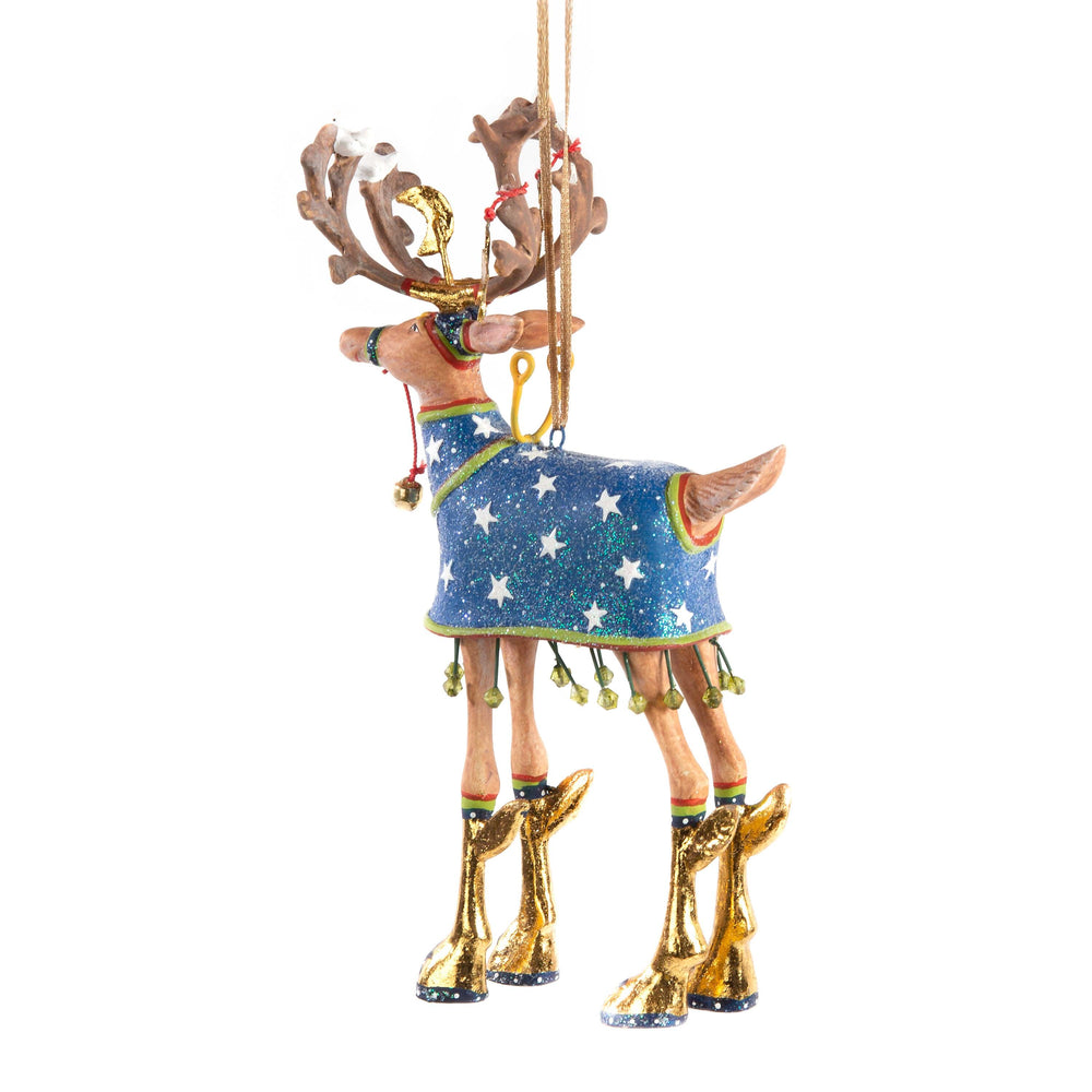 Dash Away Comet Reindeer Ornament by Patience Brewster - Quirks!