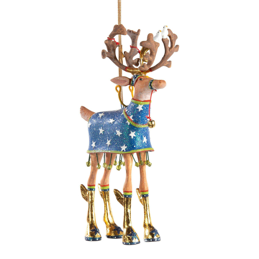Dash Away Comet Reindeer Ornament by Patience Brewster - Quirks!