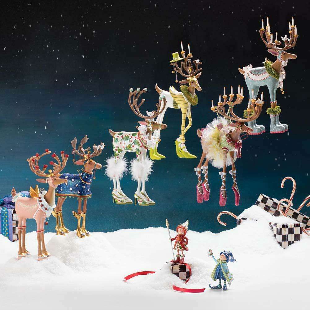 Dash Away Cupid Reindeer Figure by Patience Brewster - Quirks!
