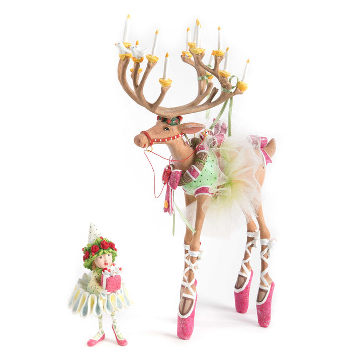 Dash Away Dancer Reindeer Figure by Patience Brewster - Quirks!