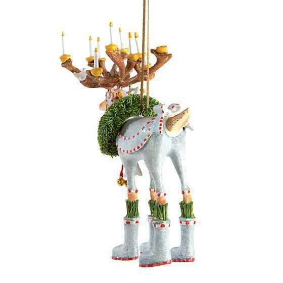 Dash Away Dasher Reindeer Ornament by Patience Brewster - Quirks!