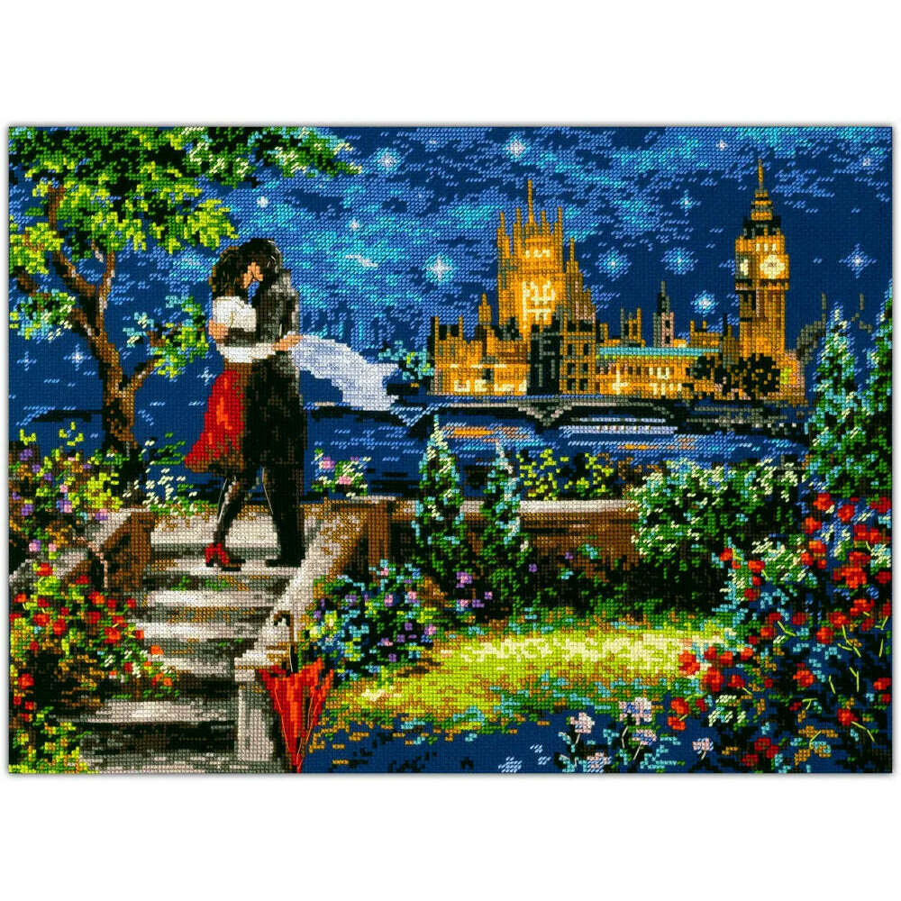 Date in London 550-767 Counted Cross-Stitch Kit
