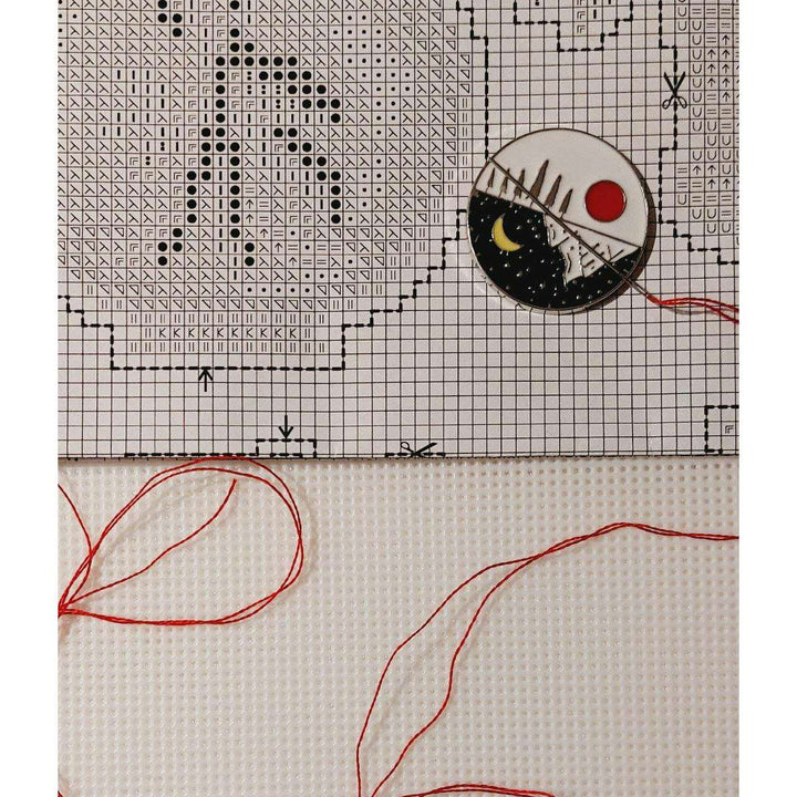 Day/Night Magnetic Needle Minder F07M10-2 Day/Night