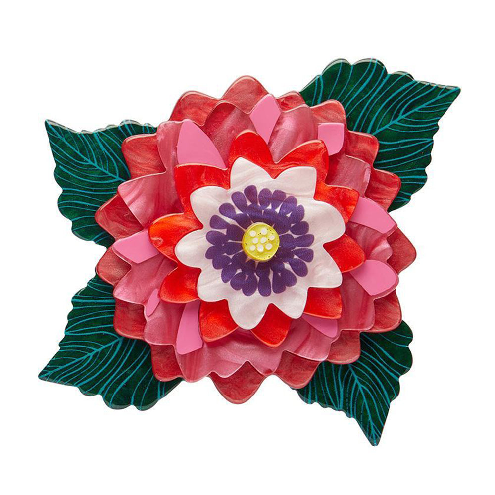 Dazzling Dahlia Brooch by Erstwilder image