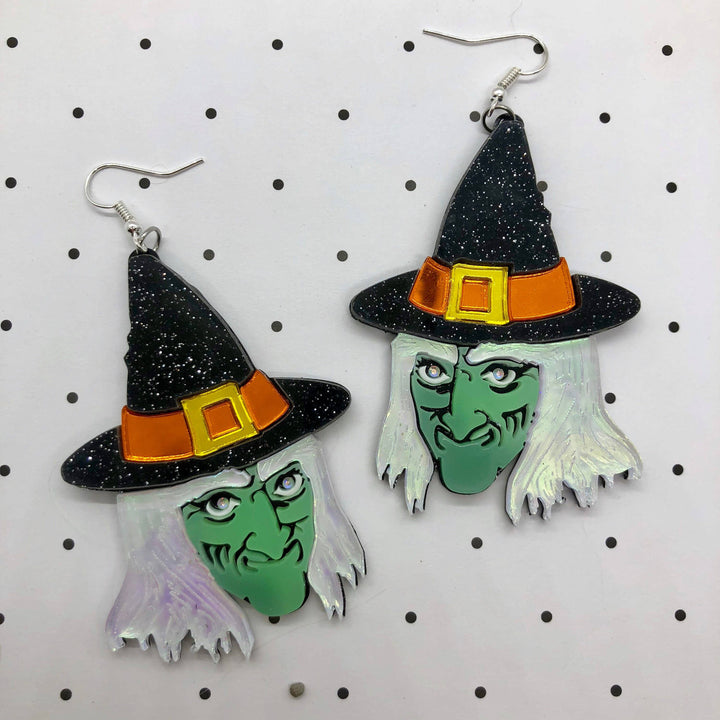 Halloween Witch Earrings