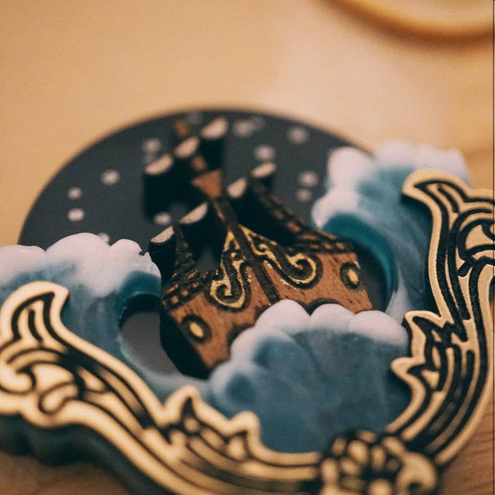 The Last Voyage Brooch by Lost Kiwi