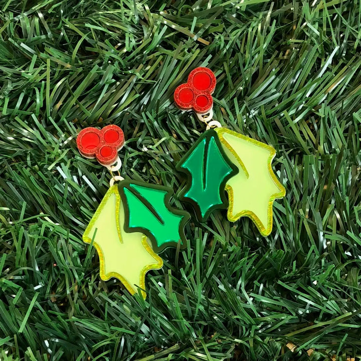 Christmas I'm Your Present Laser Cut Acrylic Earrings