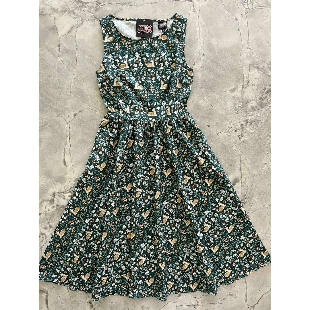 Deer Midi Dress