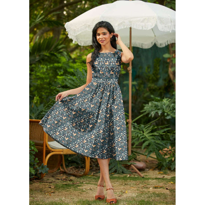 Deer Midi Dress