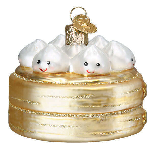 Old World Christmas Dim Sum Blown Glass Ornament