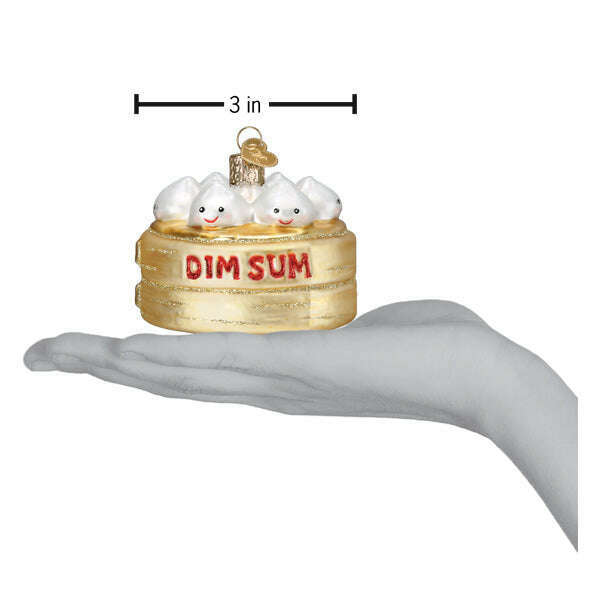 Old World Christmas Dim Sum Blown Glass Ornament