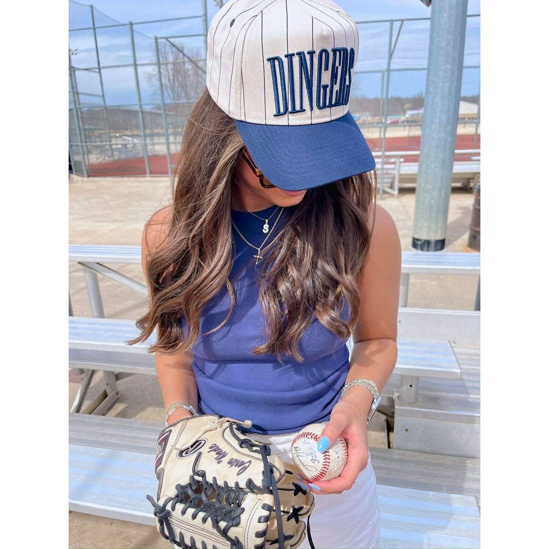 Dingers - Stripe Vintage Trucker Hat