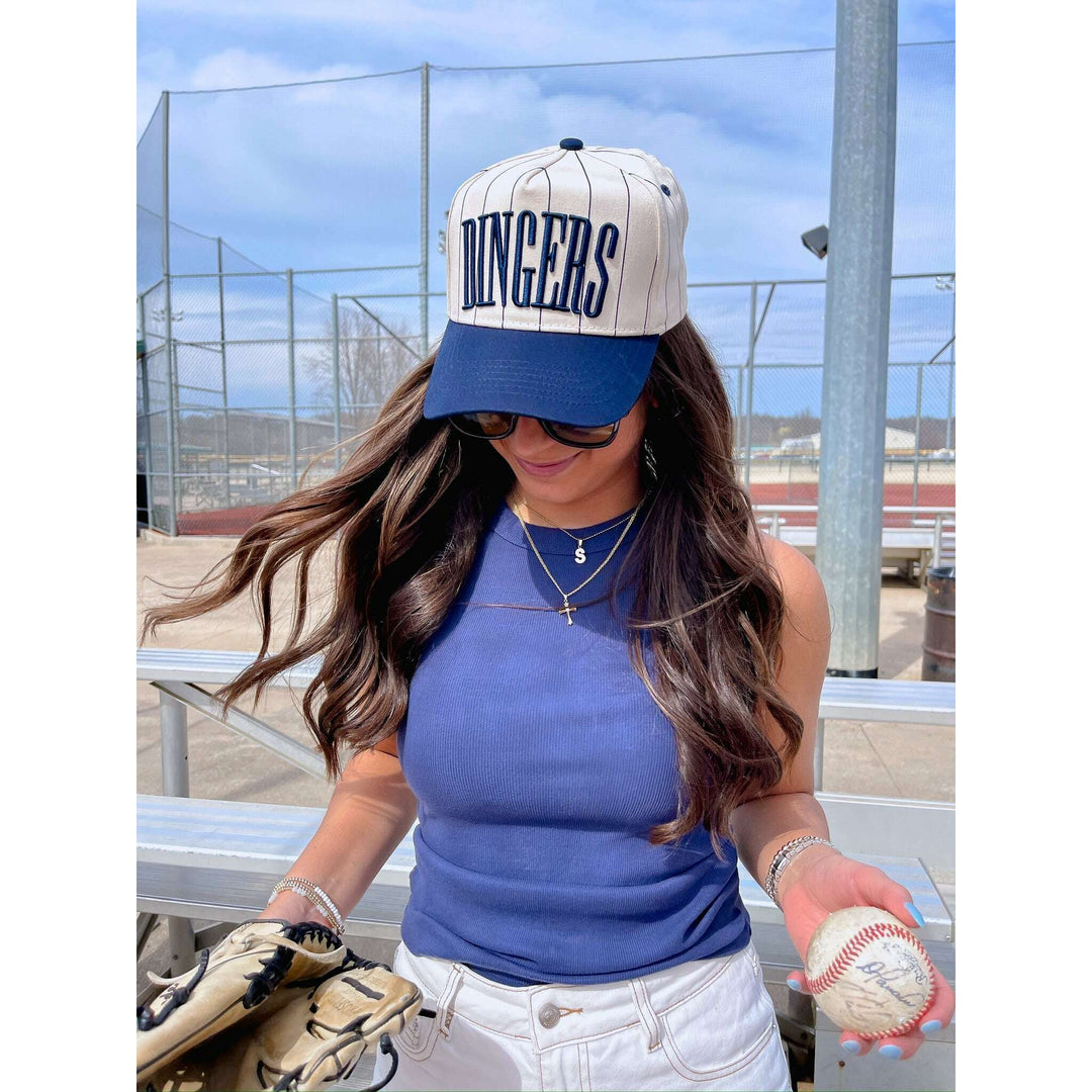Dingers - Stripe Vintage Trucker Hat