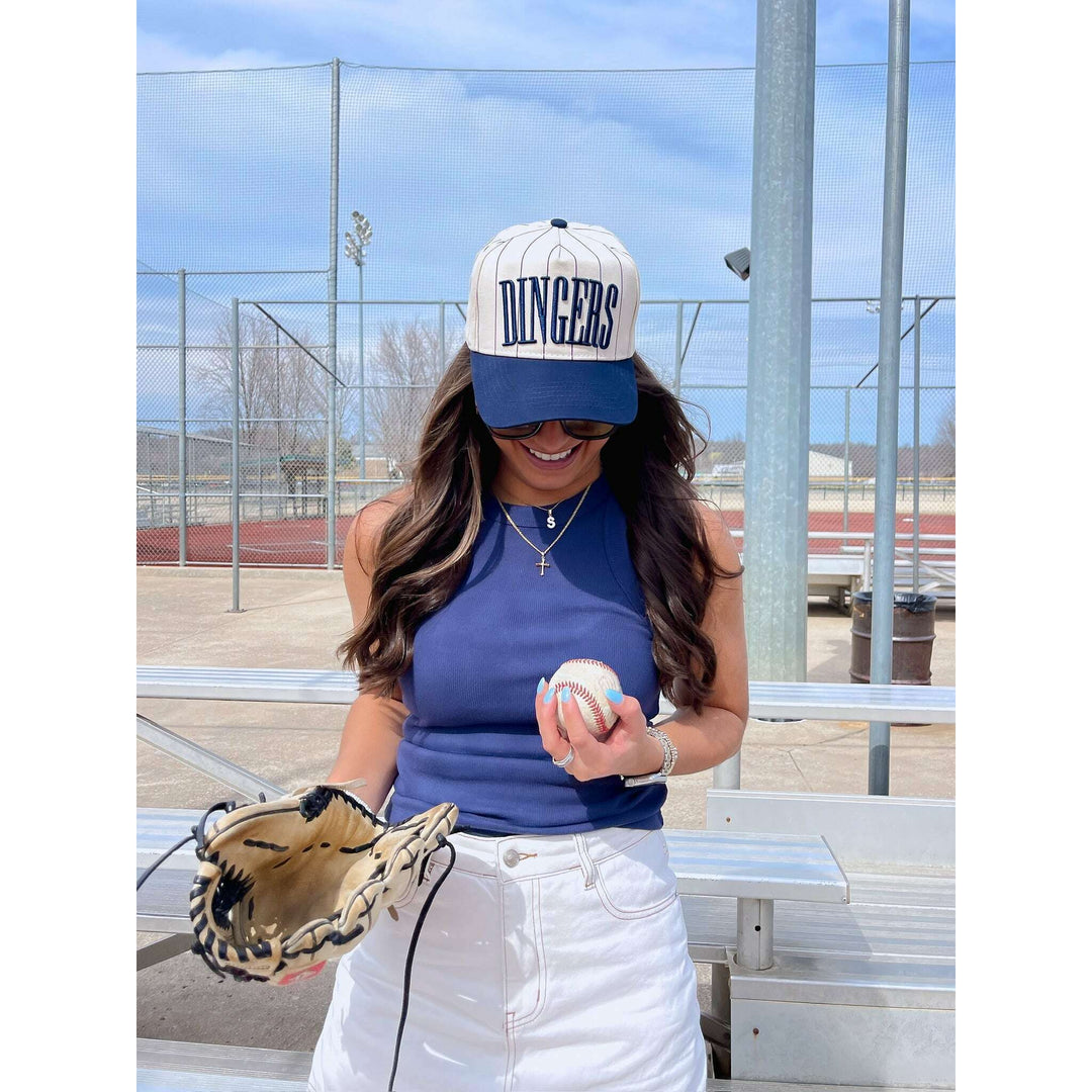 Dingers - Stripe Vintage Trucker Hat
