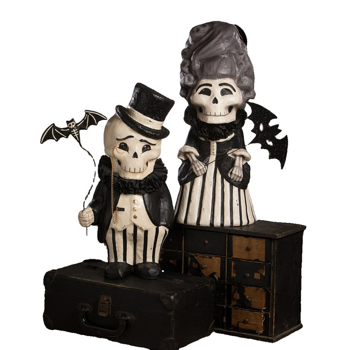 XL Desiree & Desmond Skelly Couple by Bethany Lowe Designs