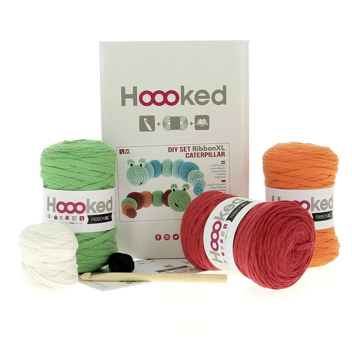 DIY Crochet Kit  Caterpillar Clark PAK118