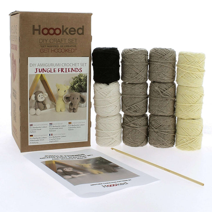 DIY Crochet Kit Jungle Friends PAK348