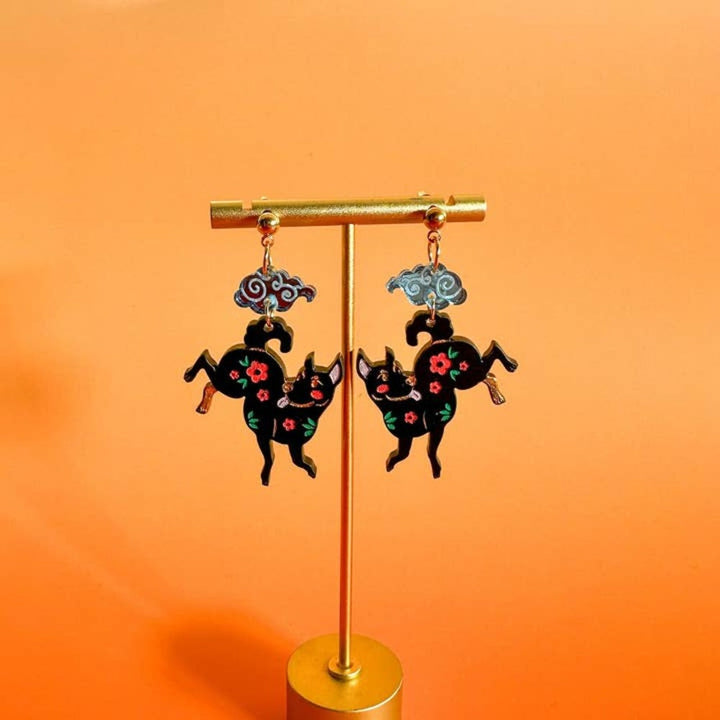 Dog Earrings 3