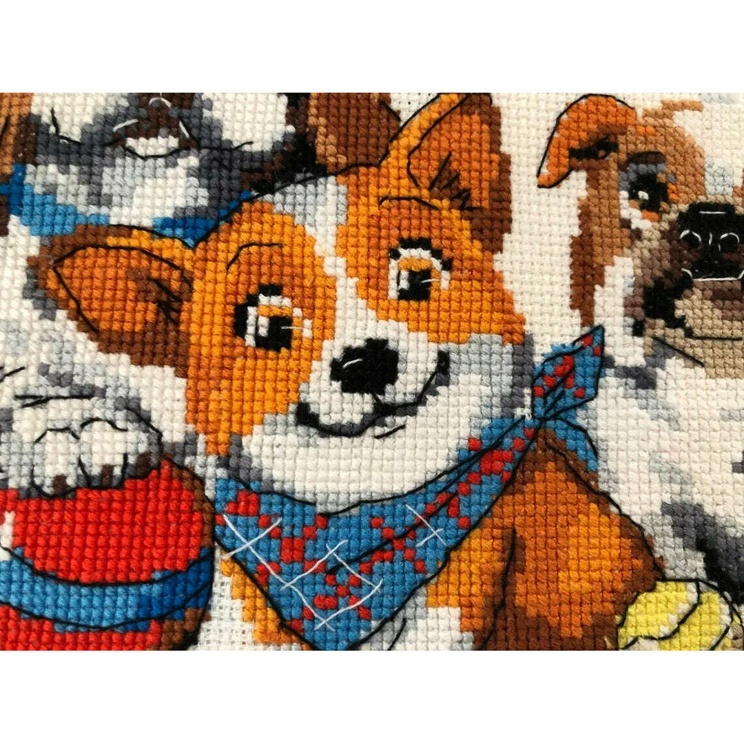 Dog Show R1923 Counted Cross Stitch Kit