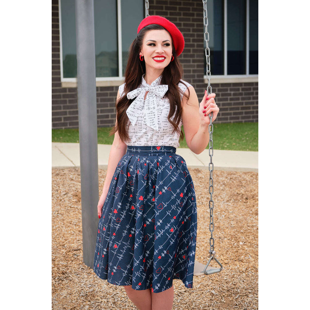 Doris Skirt in Heartbreaker - Small only